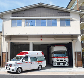 京都市中京消防署 京都市立病院消防出張所新築工事